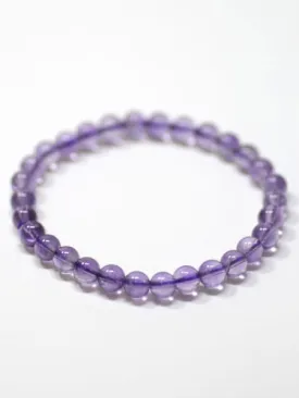 6mm Amethyst Bracelet