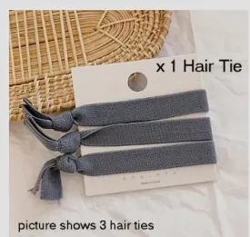 A Dreadz Elastic Hair Tie (Grey) x 1