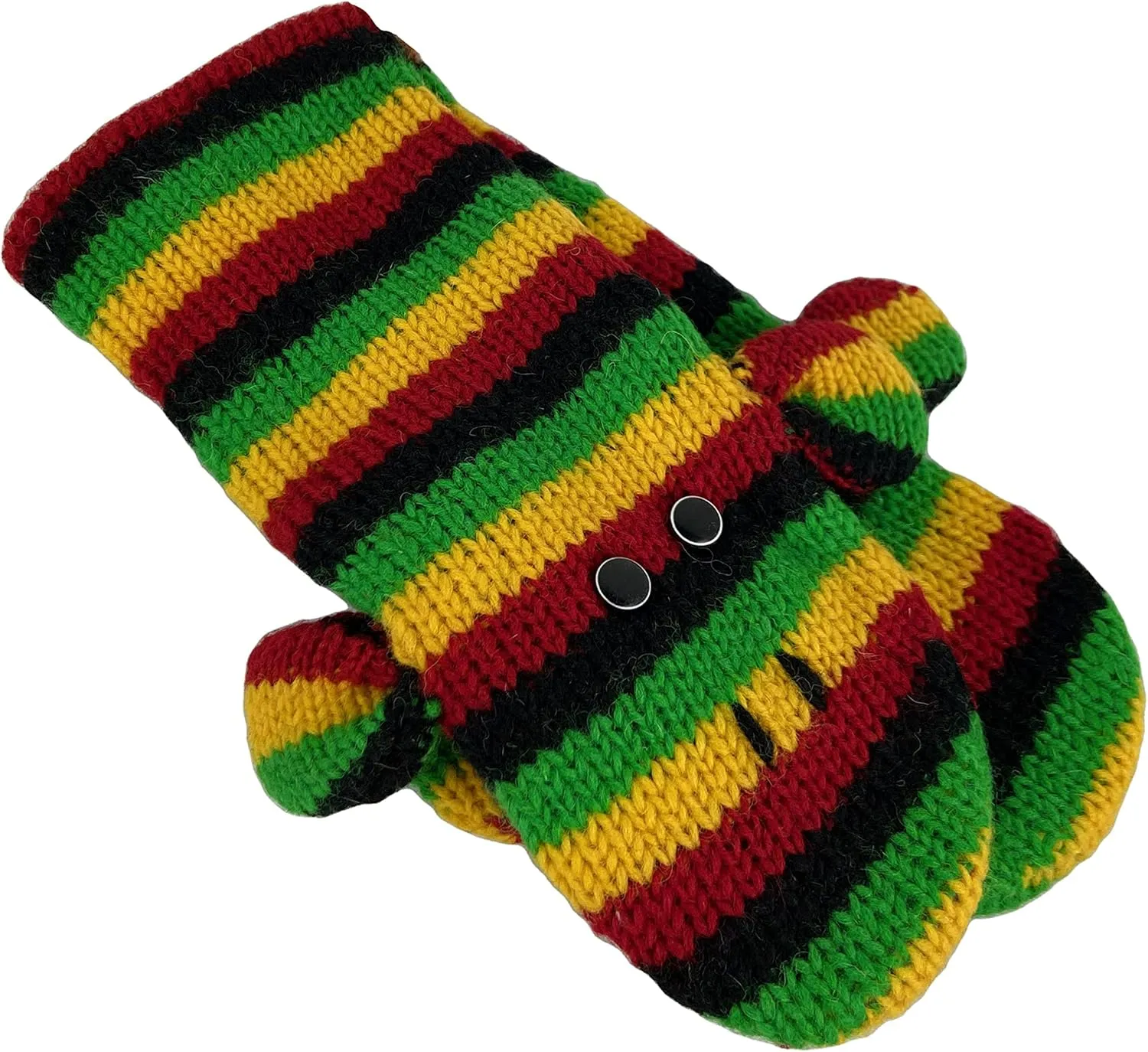 Agan Traders Lamb's Wool Animal Mitten Glove Fleece Lined Warm Stylish For Cold Weather From Himalaya