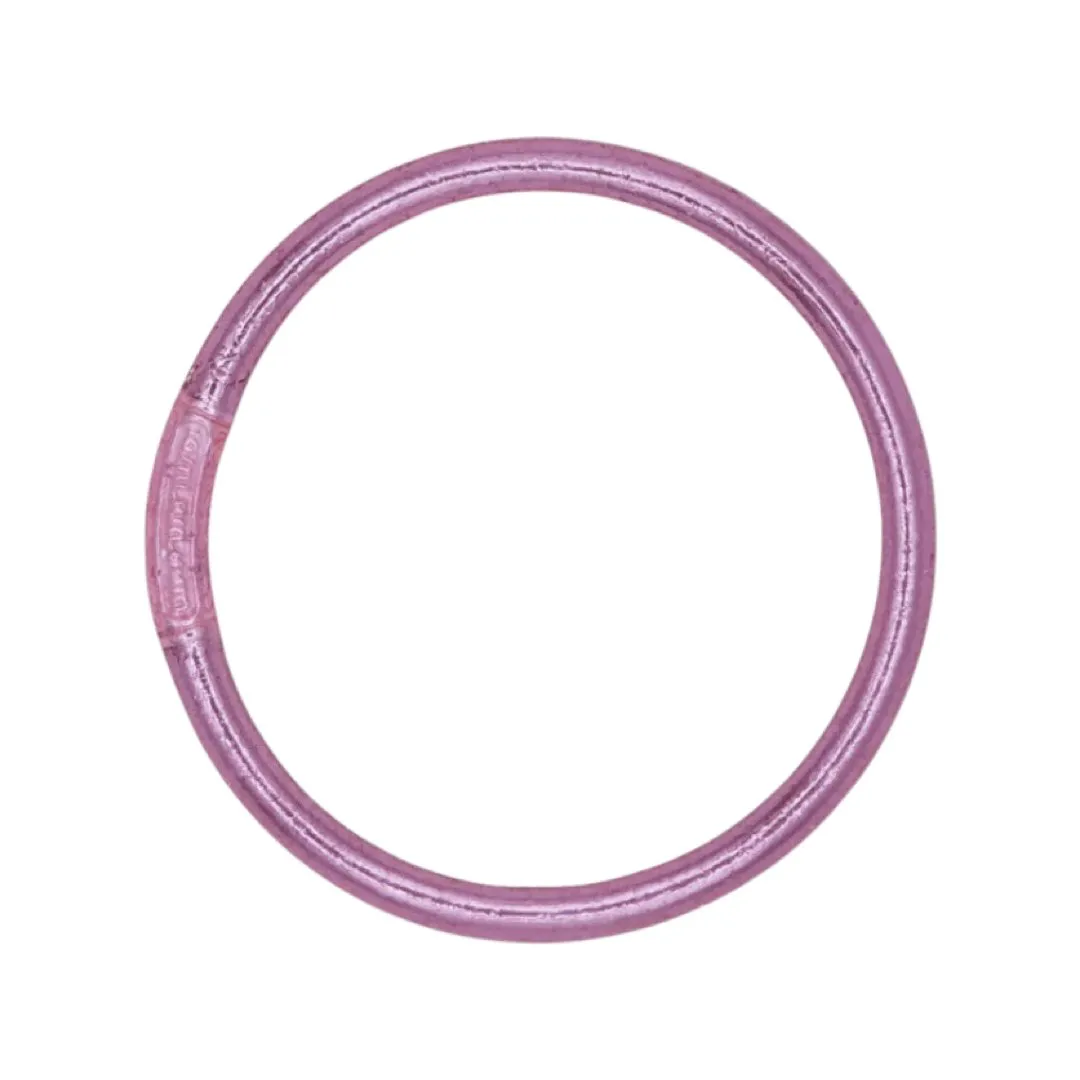 BLESS “ALL WEATHER SINGLE BANGLE”-PINKS AND PURPLE