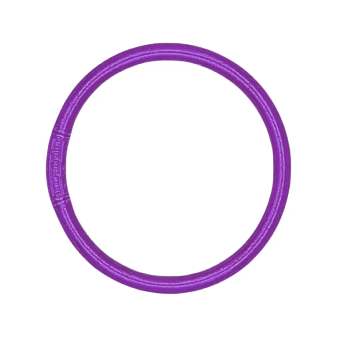 BLESS “ALL WEATHER SINGLE BANGLE”-PINKS AND PURPLE