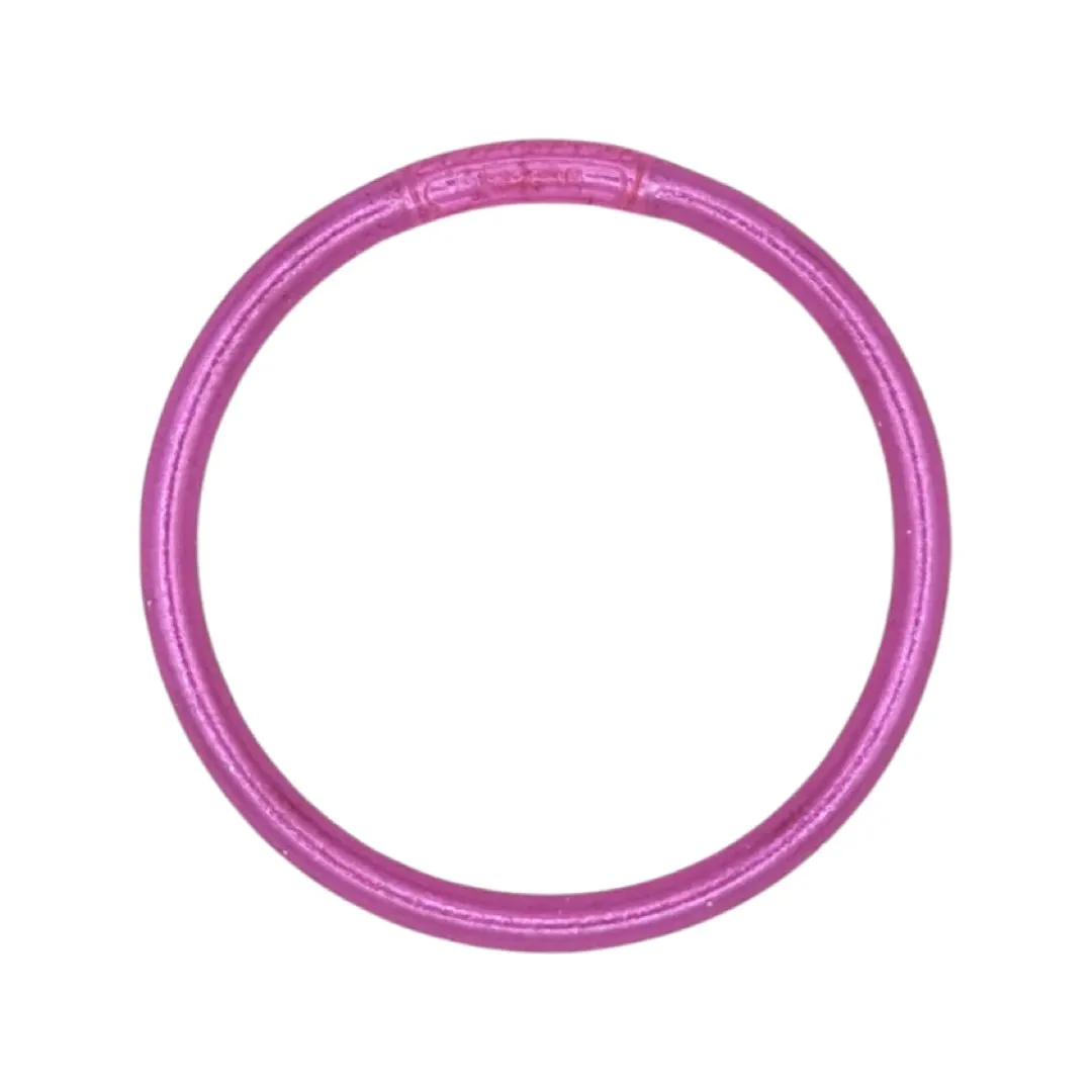 BLESS “ALL WEATHER SINGLE BANGLE”-PINKS AND PURPLE
