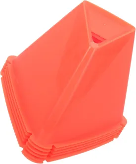 Ccer Agility Training Set 6pcs Soccer Cones Football Obstacle Outdoor Sports Cone Soccer Training Obstacle Pe Material