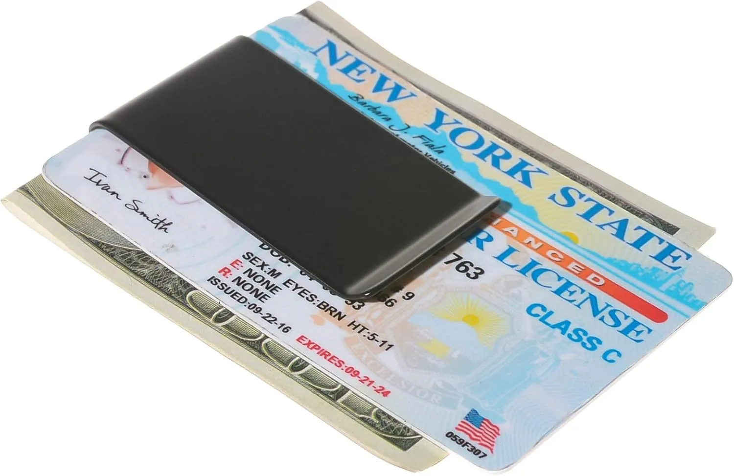 Creative Metal Money Clip,Handiness Wallet Credit Card Clip,Minimalist Front Pocket Wallet,Ideal Men's Boy's Gift
