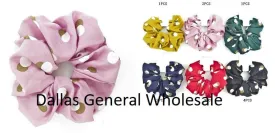 Cute Polka Dot Scrunchies Wholesale