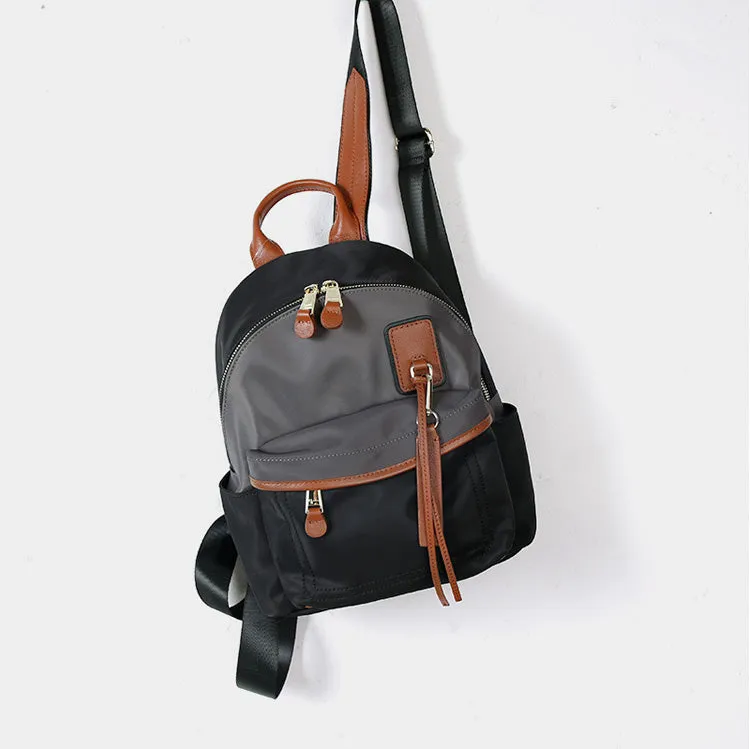 Cute Women's Nylon Mini Backpack Ladies Rucksack