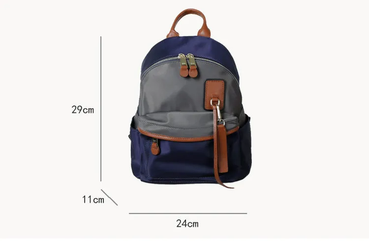 Cute Women's Nylon Mini Backpack Ladies Rucksack