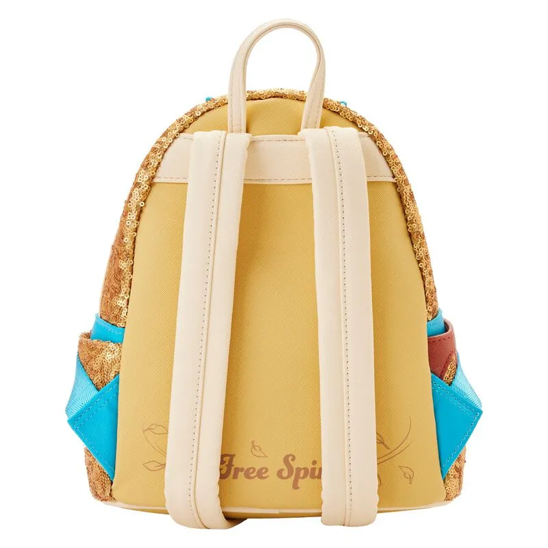 Disney Mini Backpack and Wallet Set Pocahontas Sequin Loungefly