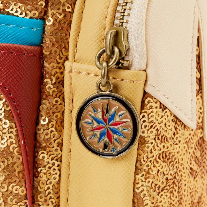 Disney Mini Backpack and Wallet Set Pocahontas Sequin Loungefly