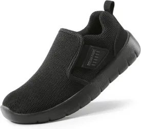 DREAM PAIRS Boys Girls Shoes Kids Slip on Tennis EZ-Ons MightyMovers Running Athletic Barefoot Zero Drop Sports Sneakers