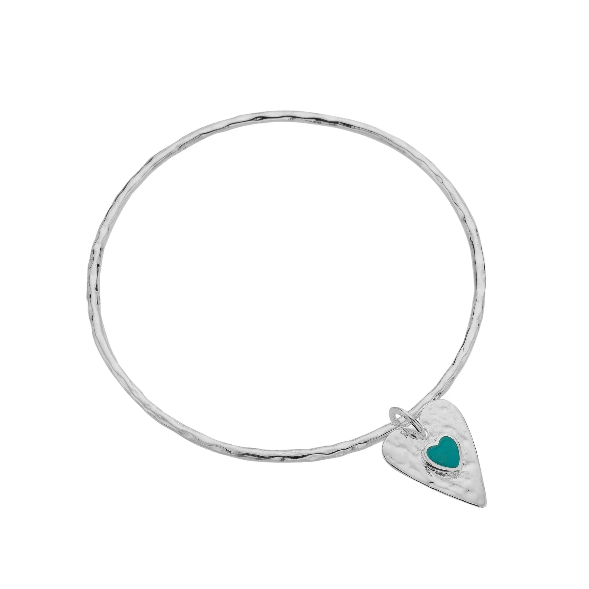 Forever Turquoise Heart bangle
