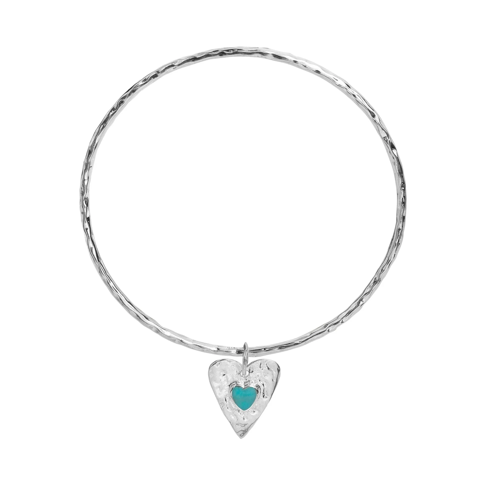 Forever Turquoise Heart bangle