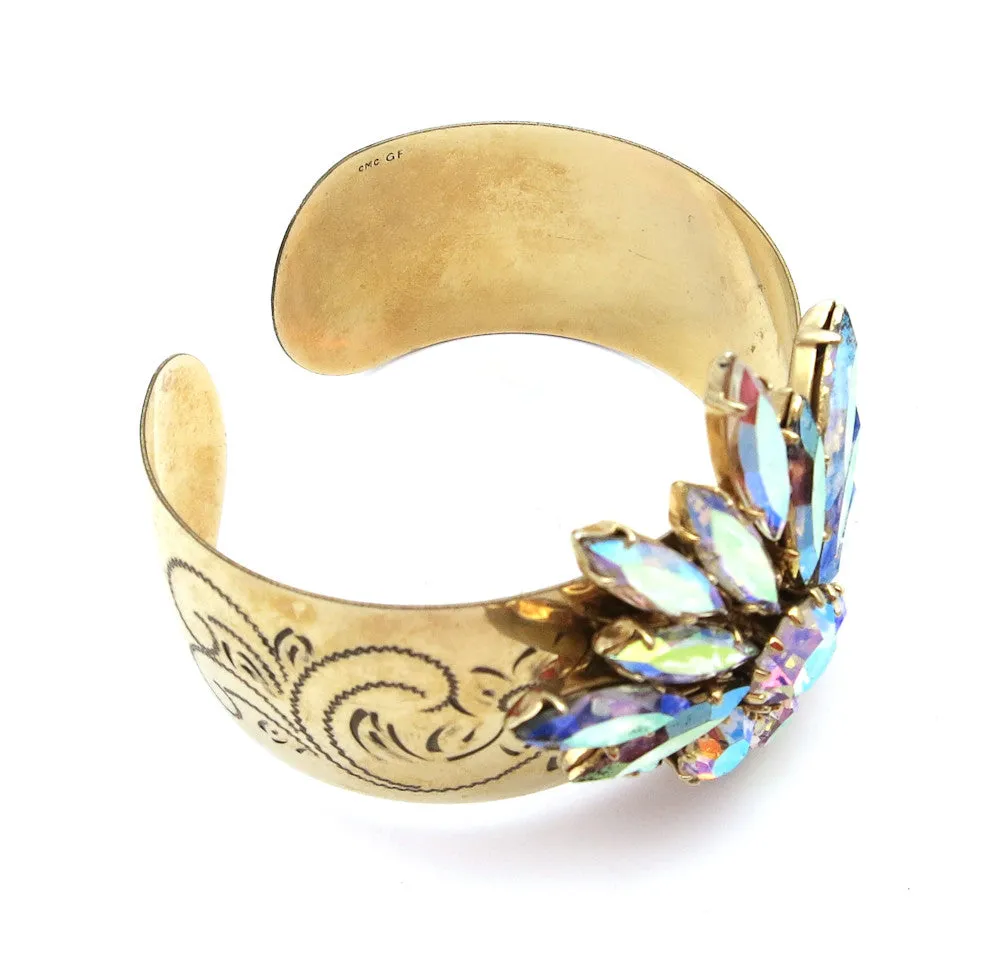 GF Cuff With AB Rhinestones
