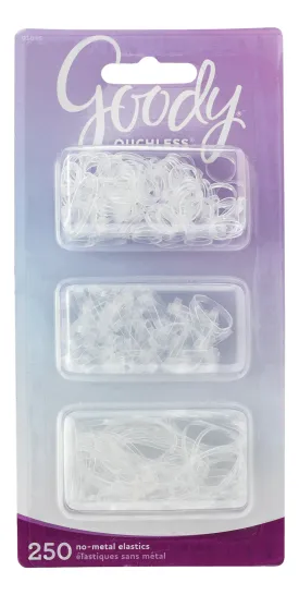 Goody Clear Ouchless Hair Ties 250pc