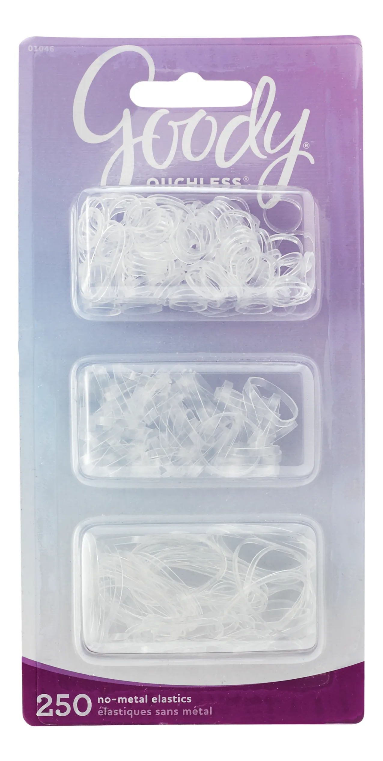Goody Clear Ouchless Hair Ties 250pc