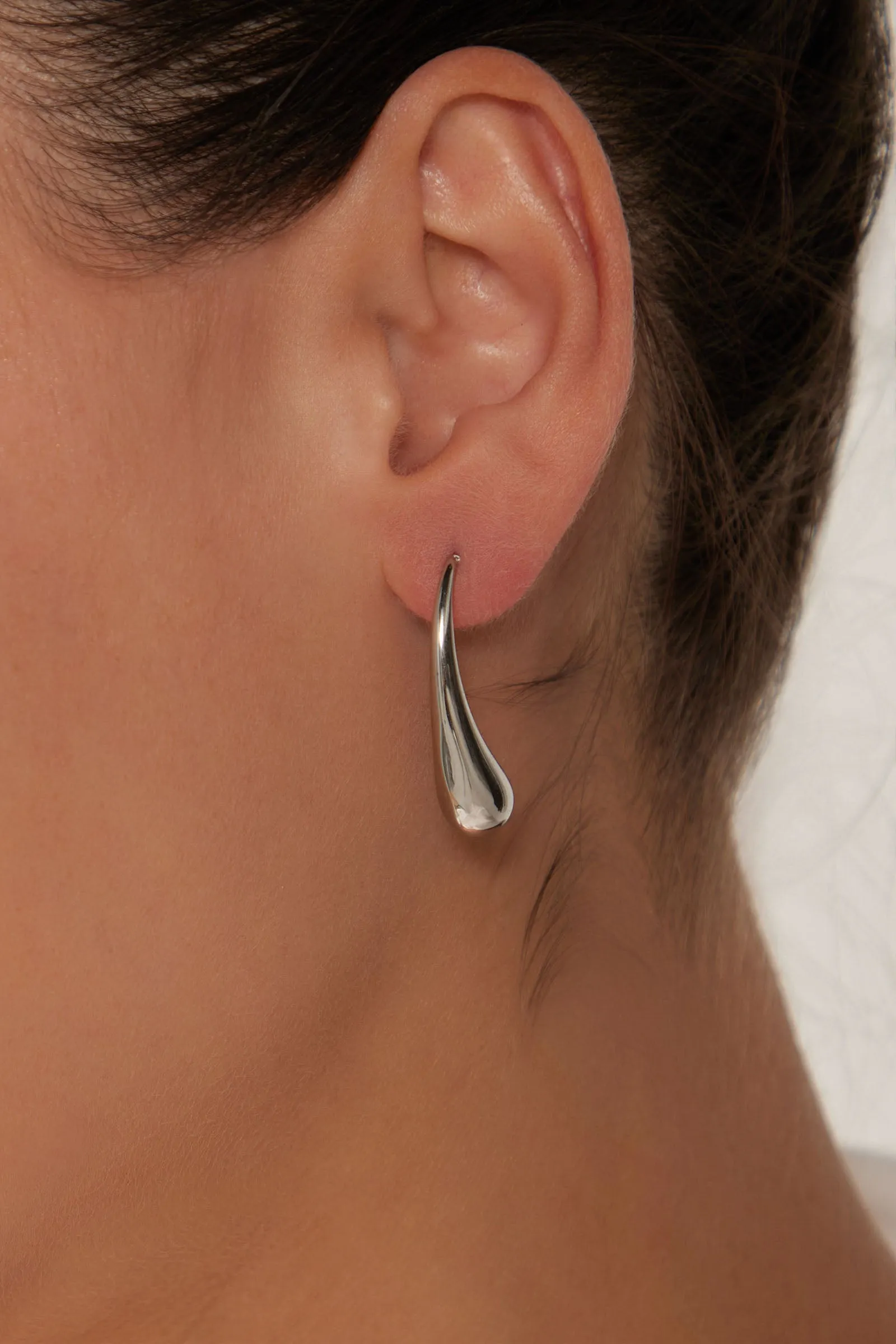 Halcyon Drop Earring - Silver