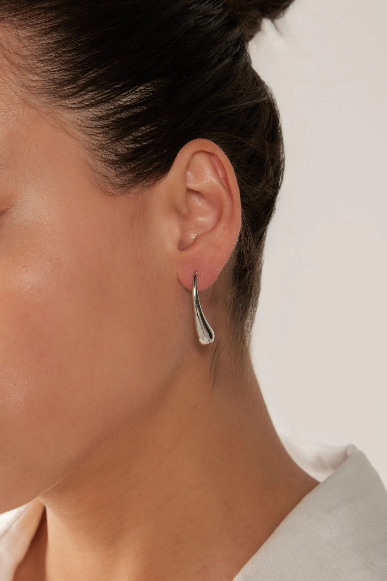 Halcyon Drop Earring - Silver
