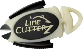 LINE CUTTERZ Patented Dual Hybrid Ceramic Cutter   Stainless Steel Micro Scissors Fishing Line Cutter