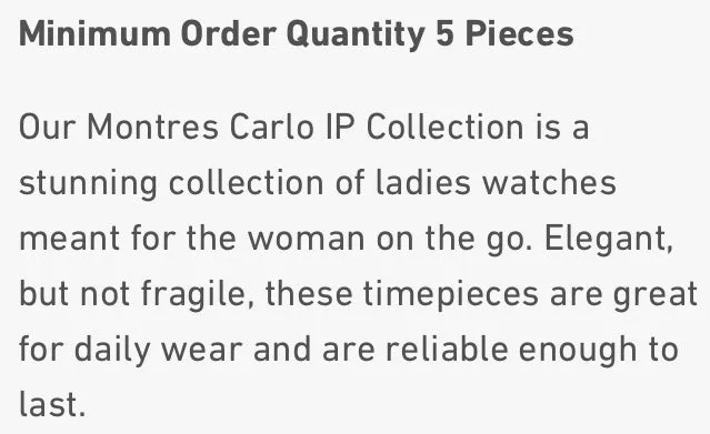 MC WOMEN’S WATCHES (METAL BAND)