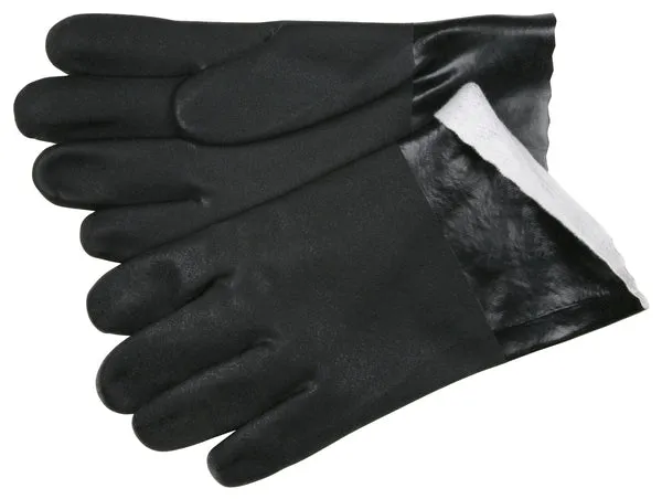 MCR Safety Black, Double Dip, Sandy, 10"