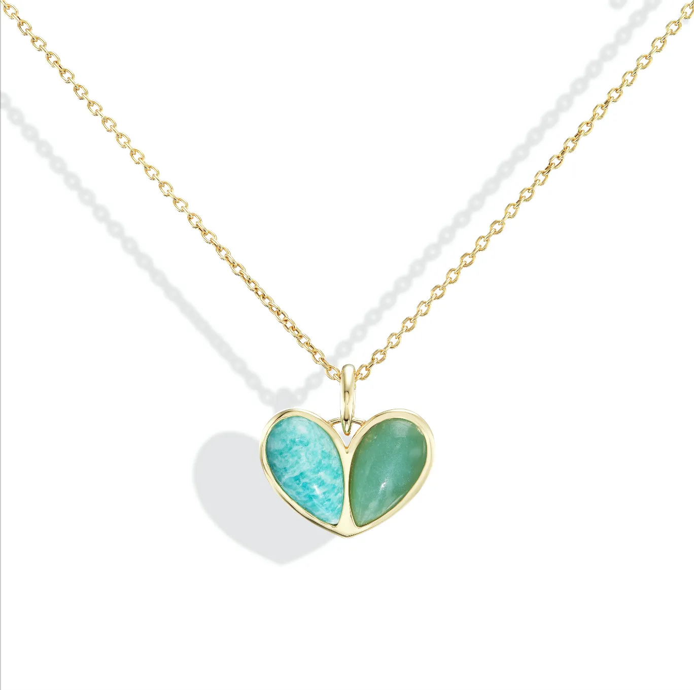 Mega Sweetheart Amazonite x Serpentine
