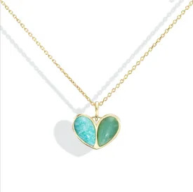 Mega Sweetheart Amazonite x Serpentine