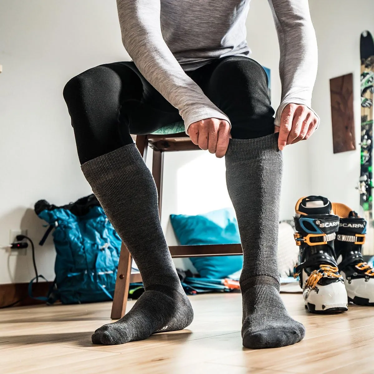 Merino Wool Ski and Snowboard Socks