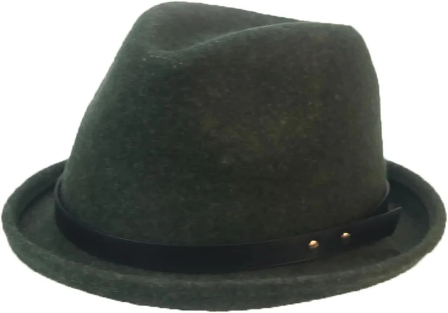 Mnjyihy Women Wool Fedoras Hats Men Outdoor Casual Wool Panama Formal Church Short Brim Hats