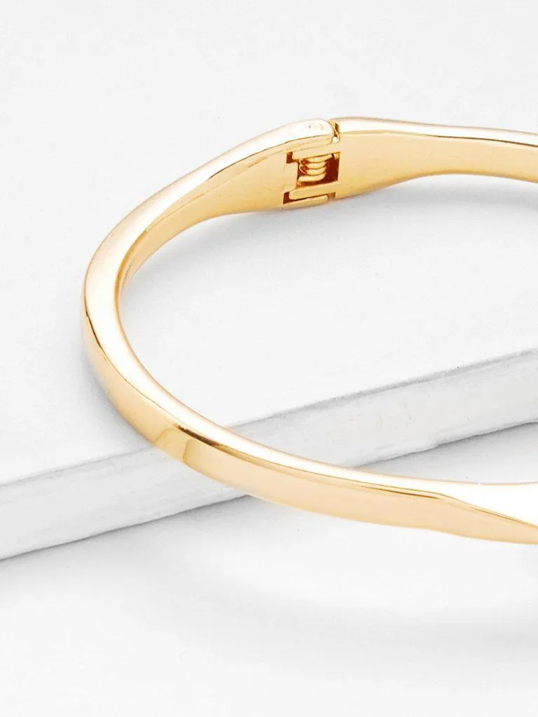 Open Spring Cuff Bangle