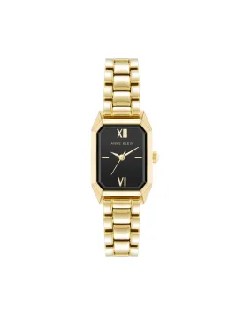 Petite Octagonal Shaped Metal Bracelet Watch