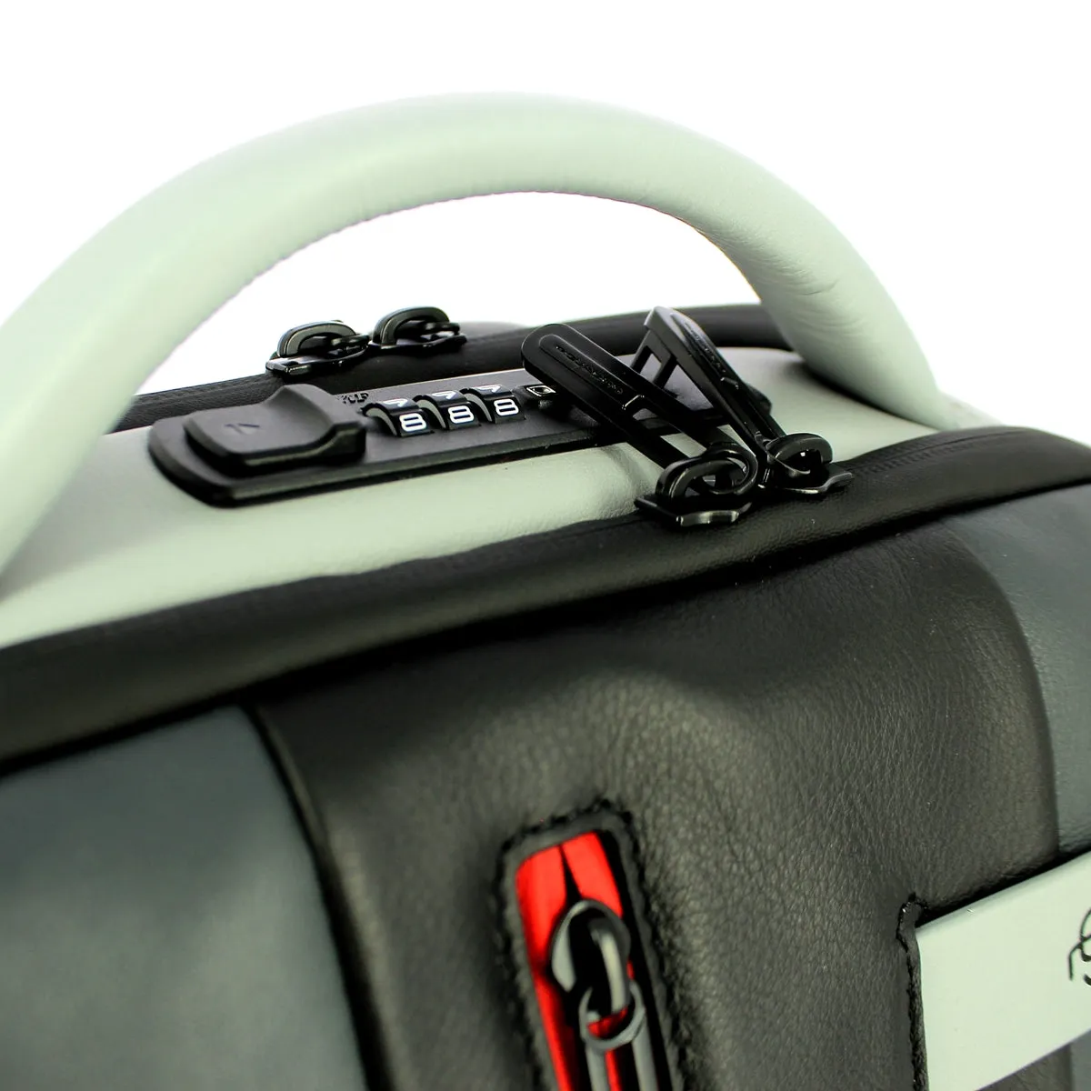 Piquadro - Anti-theft fast-Check Laptop Backpack 15.6 Urban - CA4550UB00BM - GRIGIO/NERO