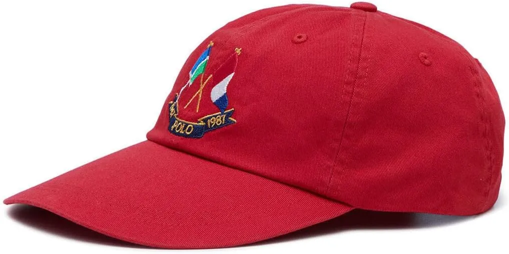 POLO RALPH LAUREN Mens Crest Twil Longville Cap Hat