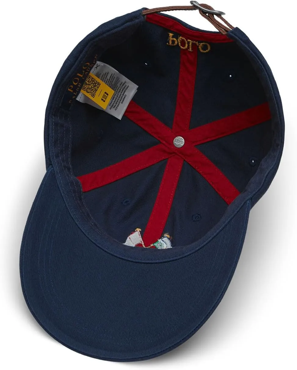 POLO RALPH LAUREN Mens Crest Twil Longville Cap Hat