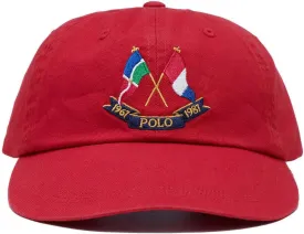POLO RALPH LAUREN Mens Crest Twil Longville Cap Hat