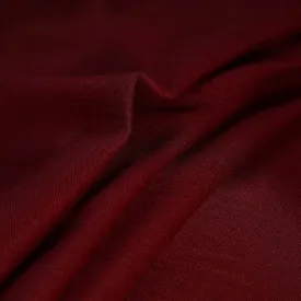 Red - Plain Merino Wool Fabric 01