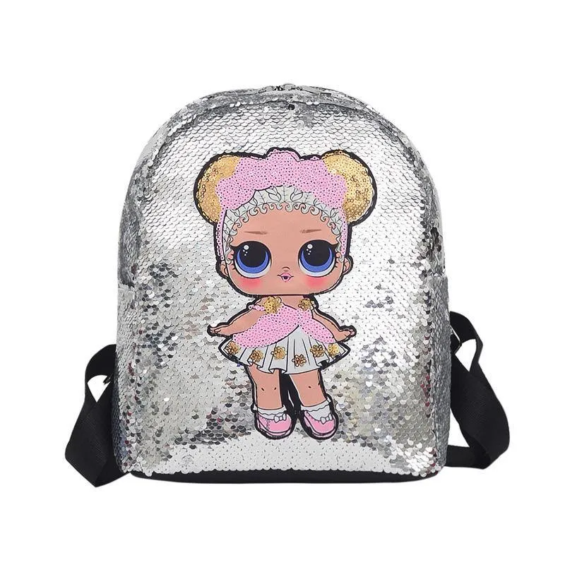 Sequin LOL Doll Backpacks