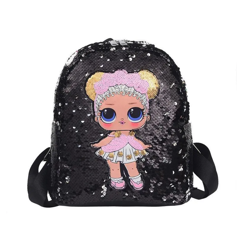 Sequin LOL Doll Backpacks