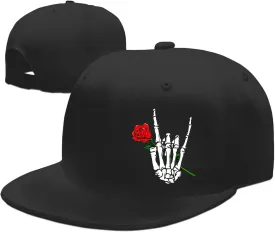 Snapback hat for Men Flat Bill Hats for Men Fitted Baseball Cap Hats
