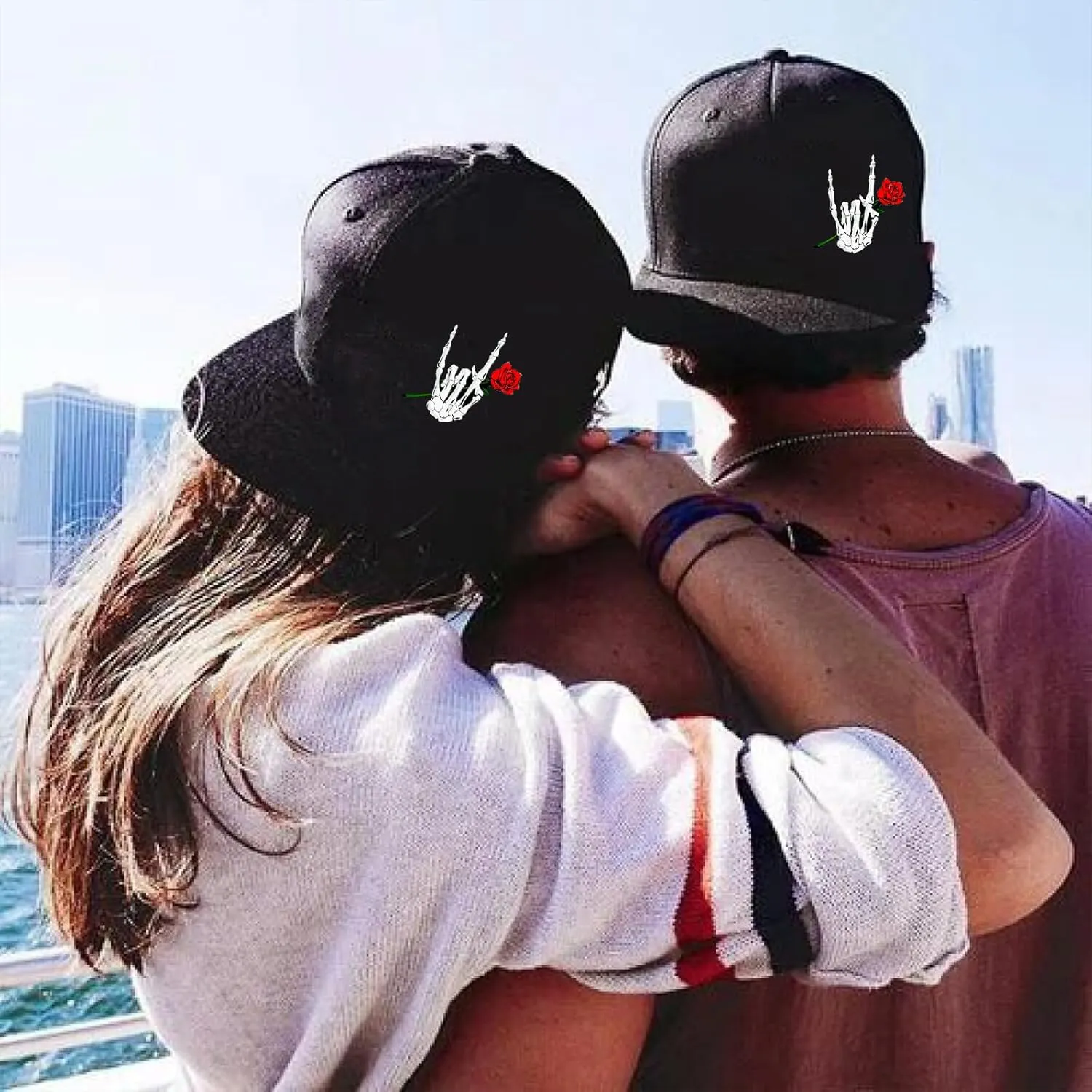 Snapback Hats Christian Hats for Men Flat Bill Hats for Men Adjustable Black Baseball Cap for Women