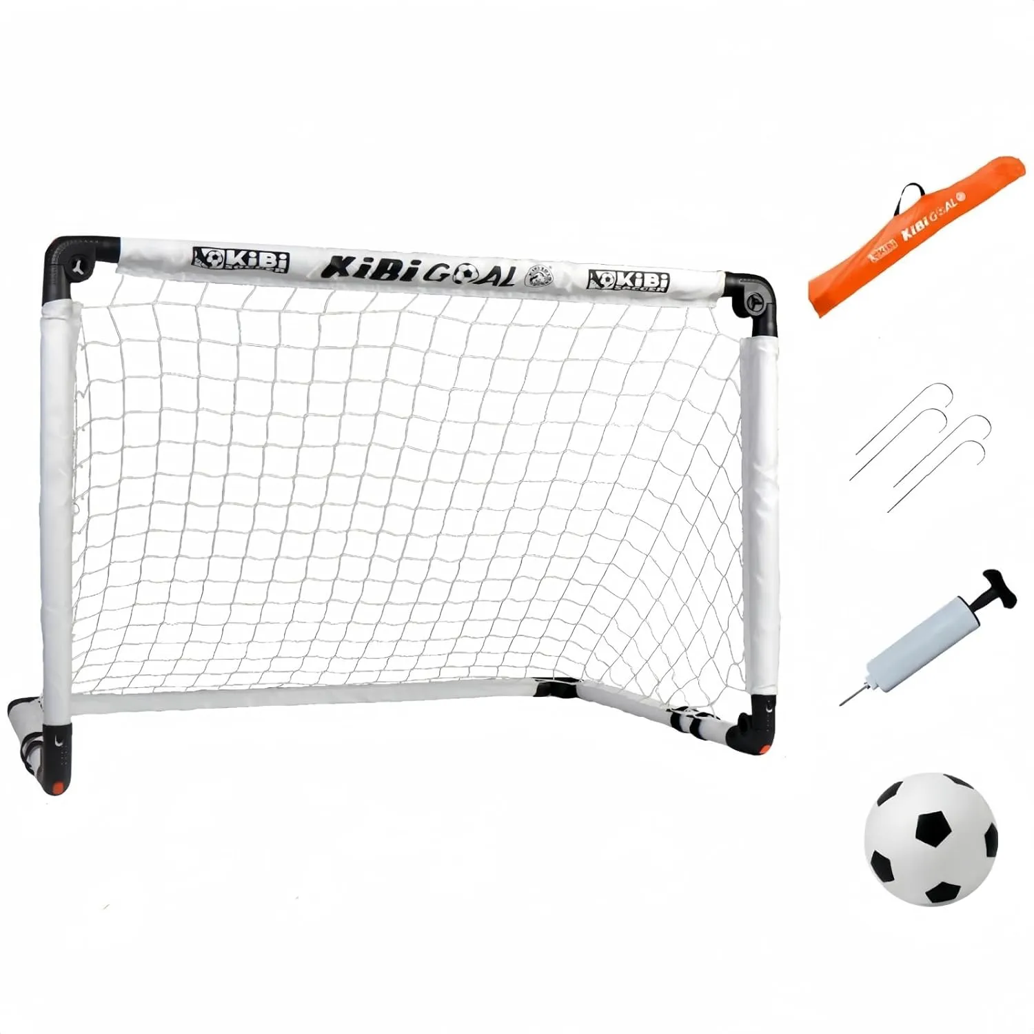 Soccer Goal Set, Foldable Collapsible Mini Goal for Kids, Toddler Soccer Ball and Net, Kids Small Goals for The Backyard/Indoor/Outdoor(35.43in * 23.62in Goals  15cm Soccerball)
