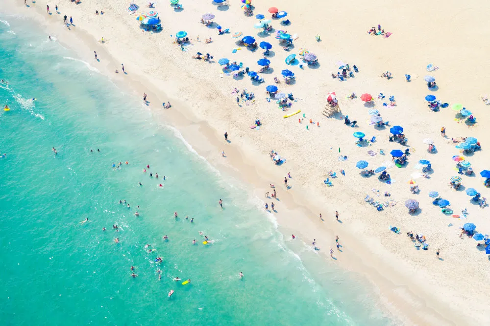 Spring Lake Beach Umbrellas, New Jersey