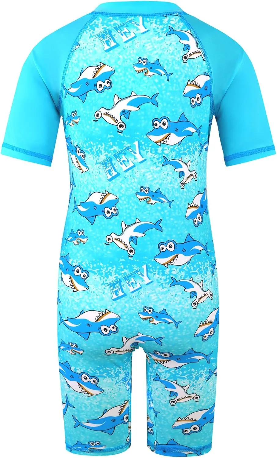 TFJH E One-Piece Boys Short Sleeve Swimsuits Rash Guard Suits Swimwear 50  UV Sun Protective Zip