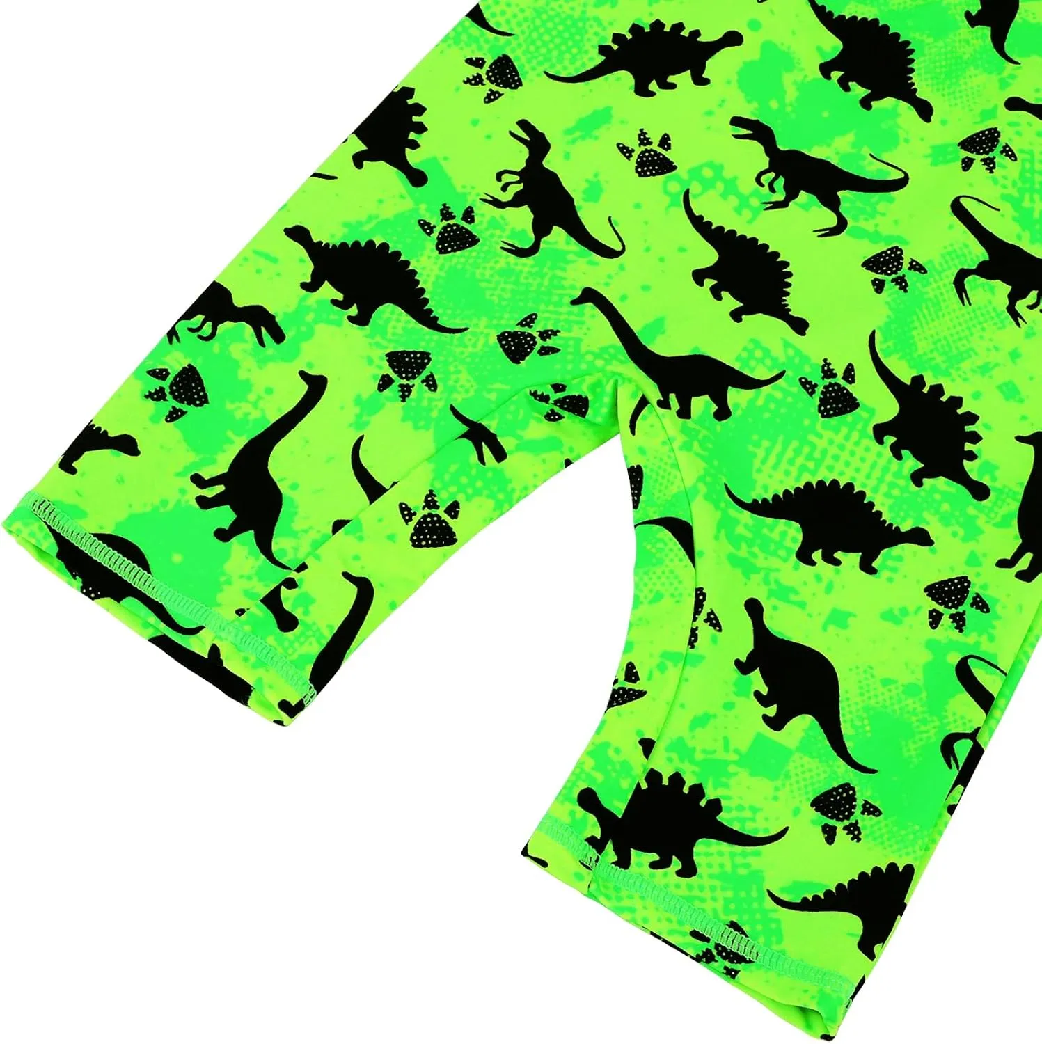 TFJH E One-Piece Boys Short Sleeve Swimsuits Rash Guard Suits Swimwear 50  UV Sun Protective Zip