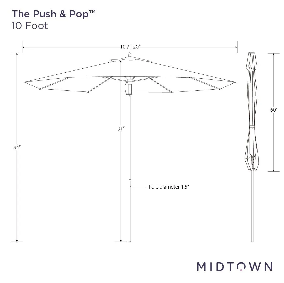 The Push and Pop™ - Sunbrella Macaw