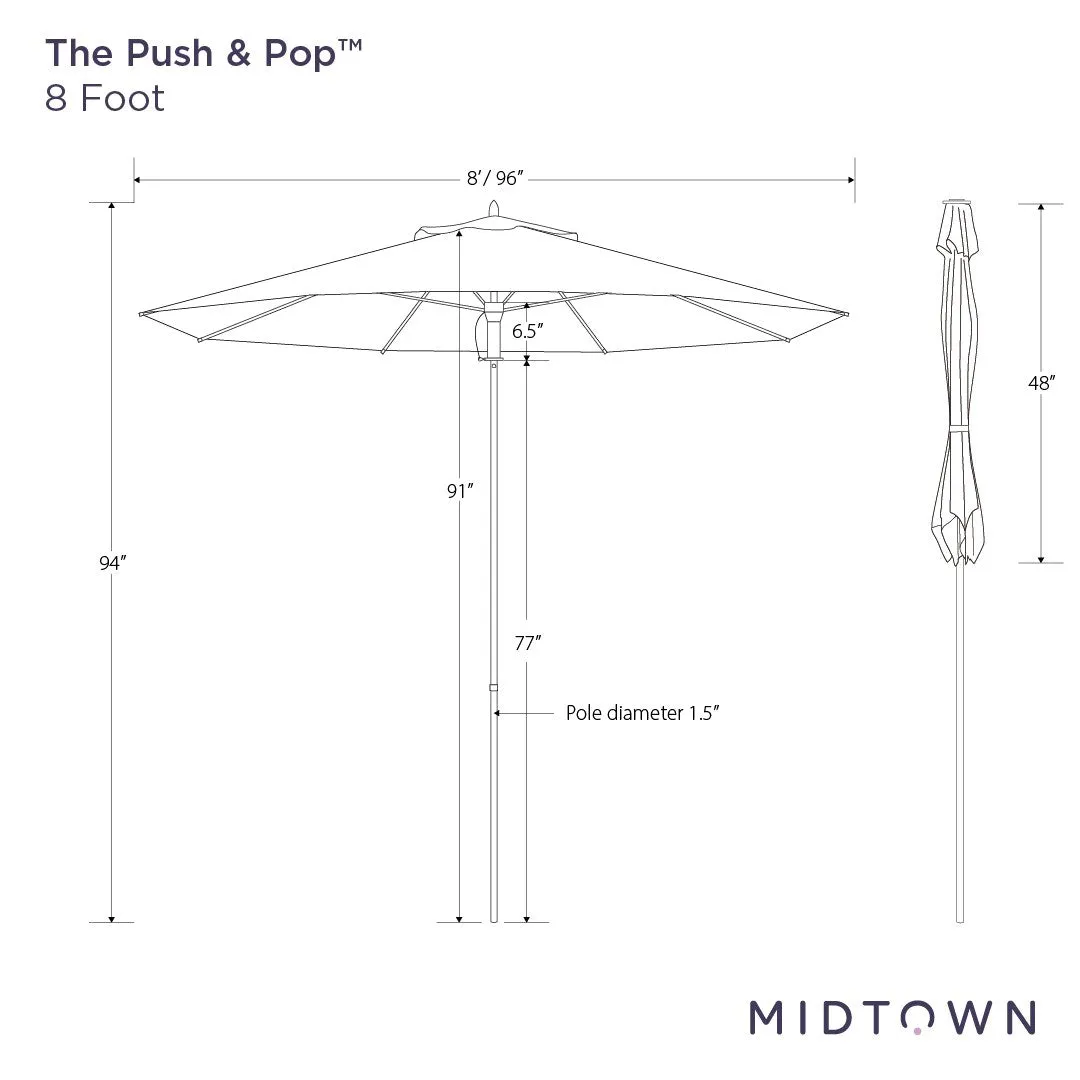 The Push and Pop™ - Sunbrella Macaw