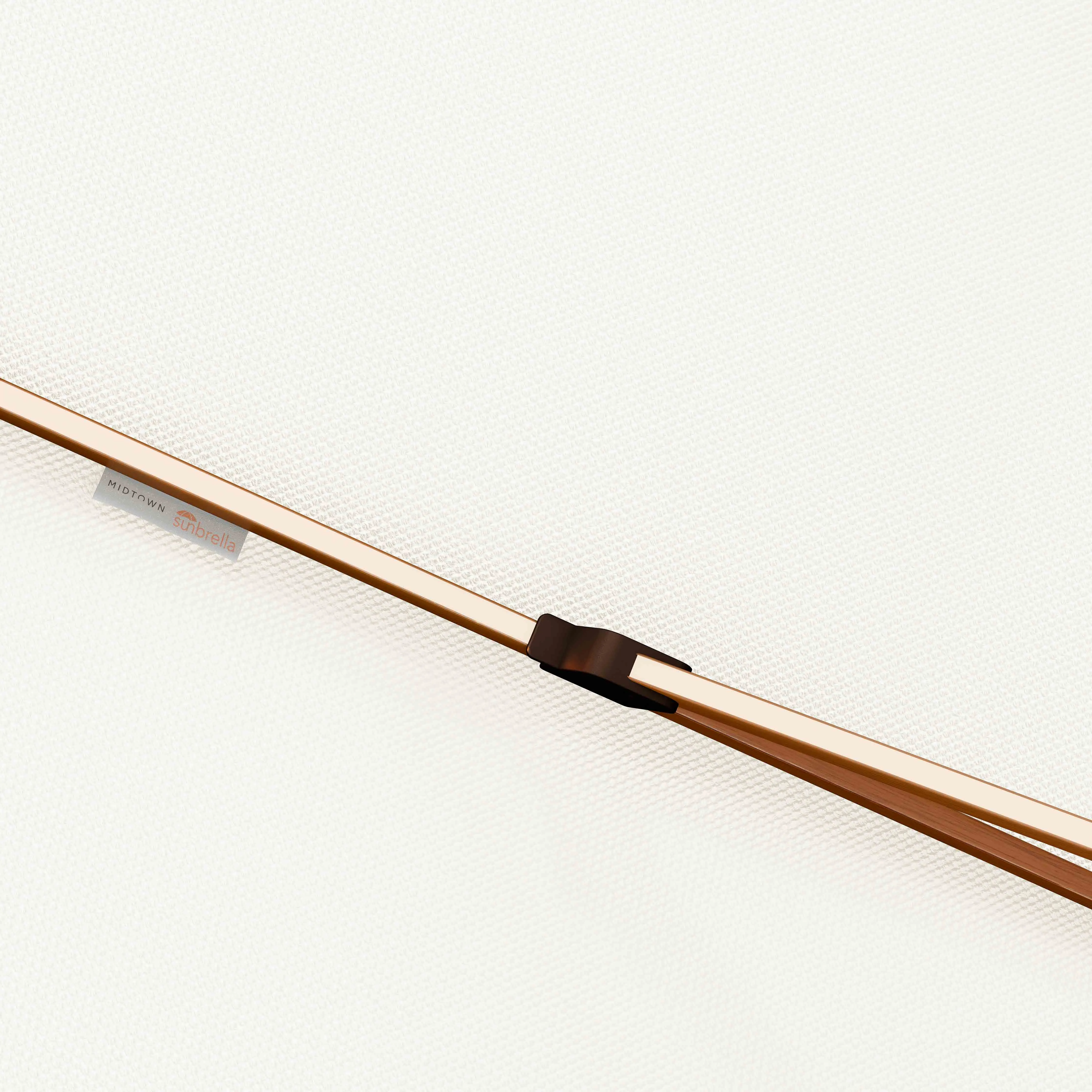 The Supreme Wooden™ - Sunbrella White