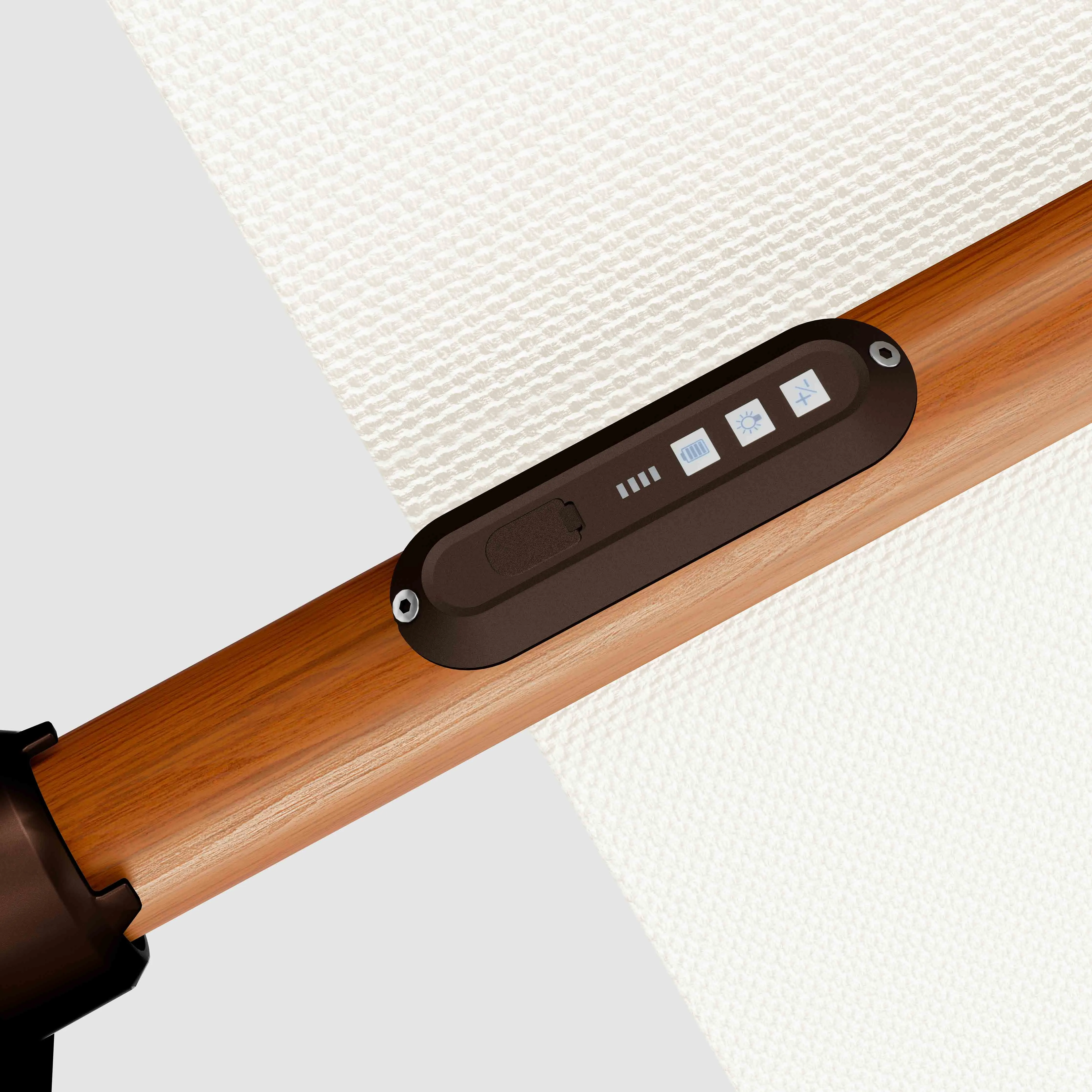 The Supreme Wooden™ - Sunbrella White