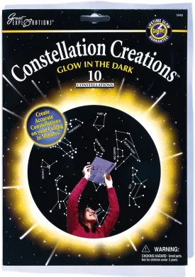 University Games Glow-in-The-Dark Constellations Creations 10/Pkg