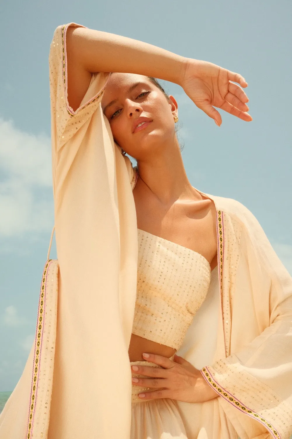 Vanessa Sequin Kimono