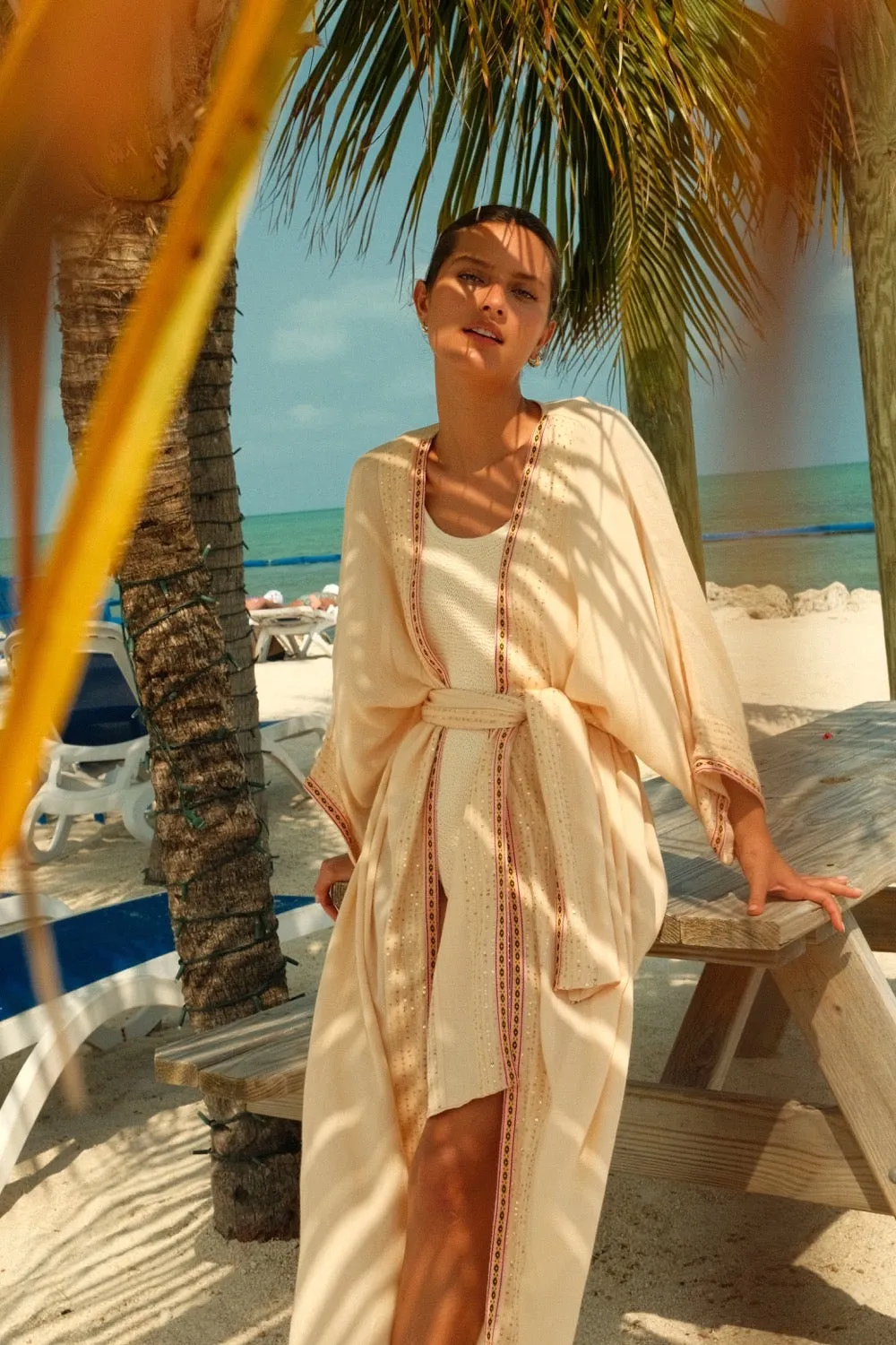 Vanessa Sequin Kimono
